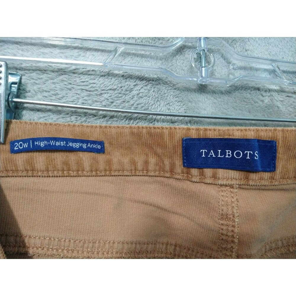 Women's Tan Corduroy Pants By Talbots - Picture 7 of 9